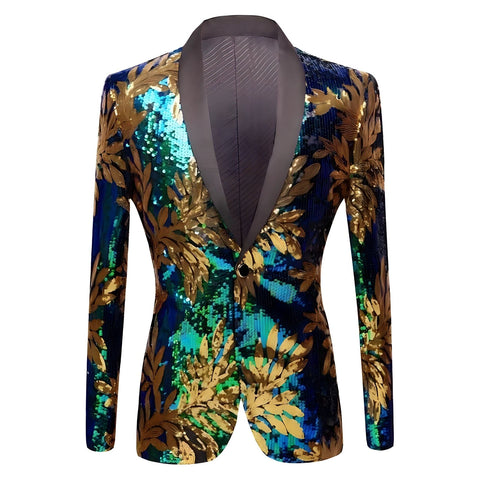 The Remy Sequin Slim Fit Blazer Suit Jacket Shop5798684 Store XS 