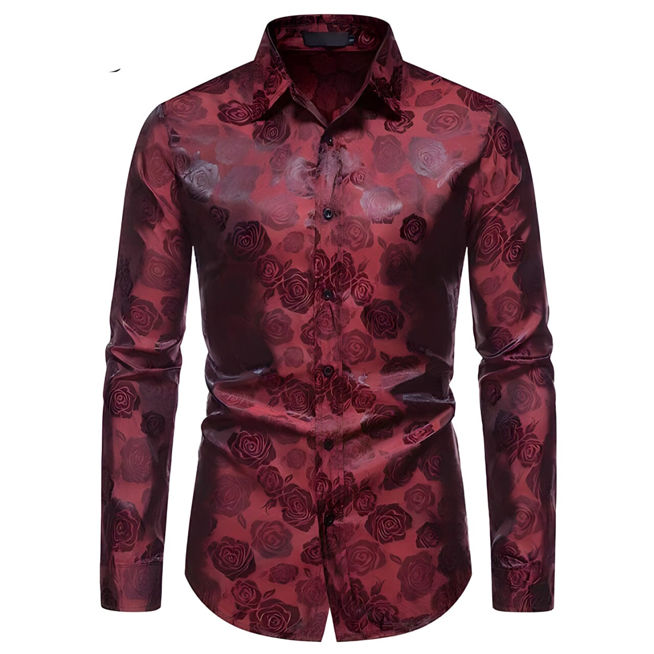 The Rosalia Long Sleeve Shirt William // David Oxblood 2XL 